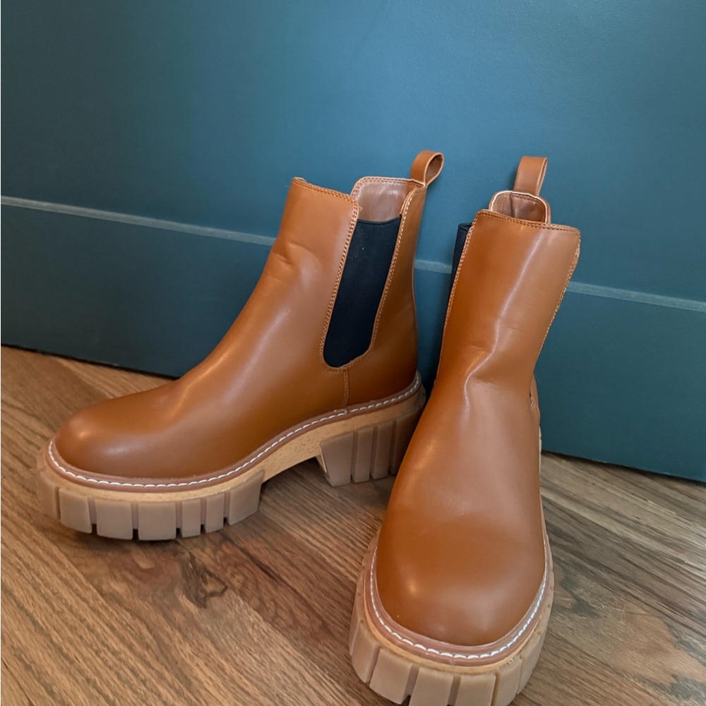 Madden Girl Brown Ankle Boots